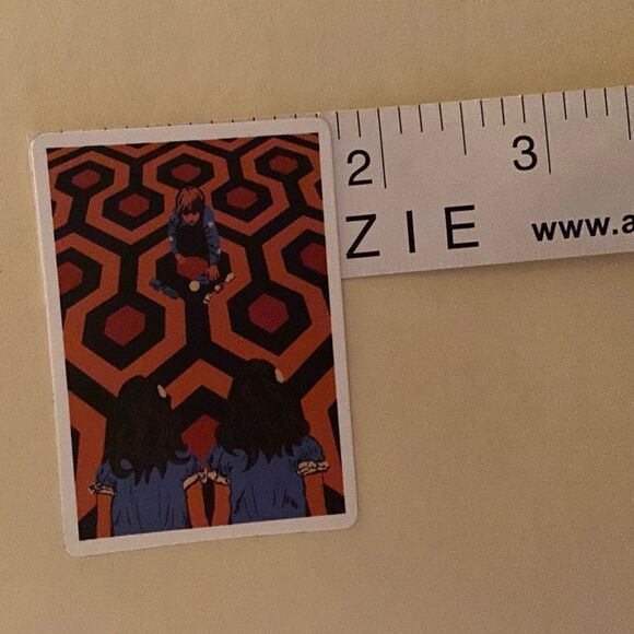 THE SHINING Sticker Pack of 2 Evil Twins + Here’s Johnny NEW Rare Collectible - Picture 14 of 14